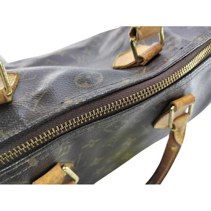 Louis Vuitton Handbag Speedy 35 Brown Monogram Canvas Mini — view 5