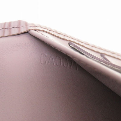 Louis Vuitton Epi M6338b Portefeuille International Lilac Trifold Long Wallet