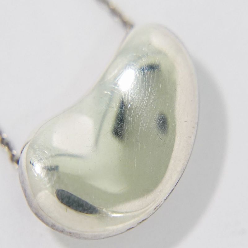 Authentic Tiffany & Co Tiffany & Co Bean 925 Necklace Pendant Silver Bean
