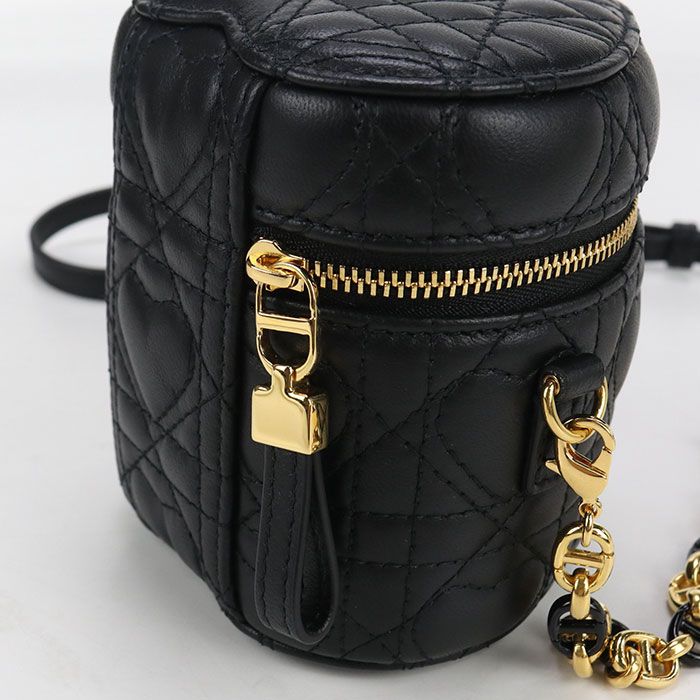 DIOR Vanity Bag Leather Women