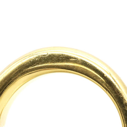 Cartier Ring Ellipse 18k Yellow Gold Diamond Yellow Gold #51 (Jp11) 750 18k 1p