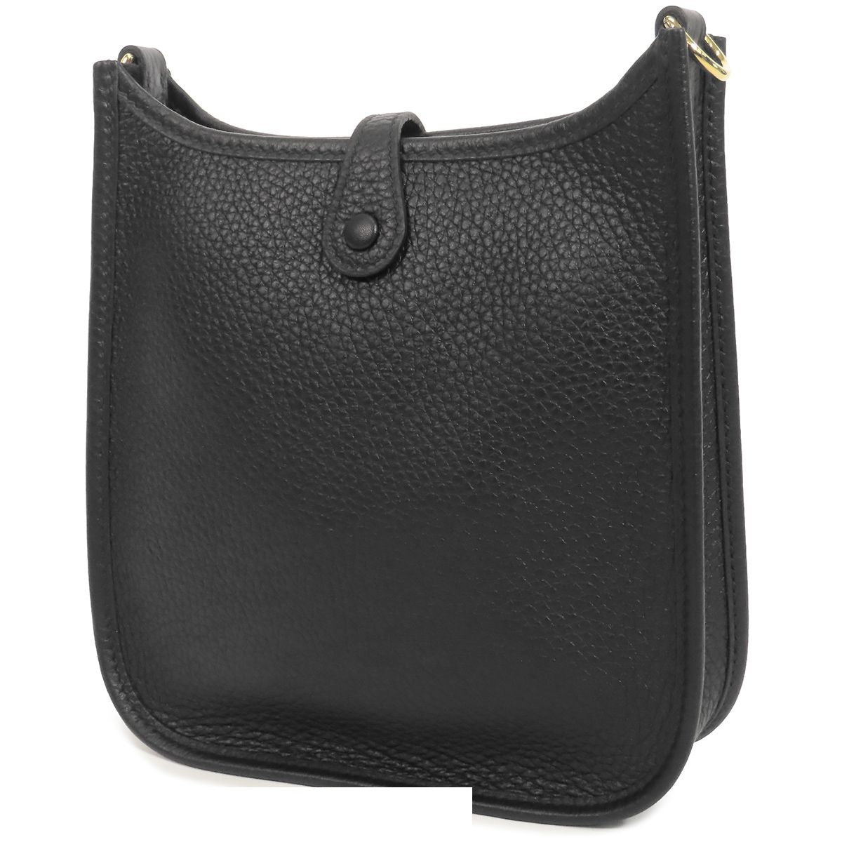 Hermes Evelyne Amazon TPM Black Gold Taurillon Shoulder Bag — view 2