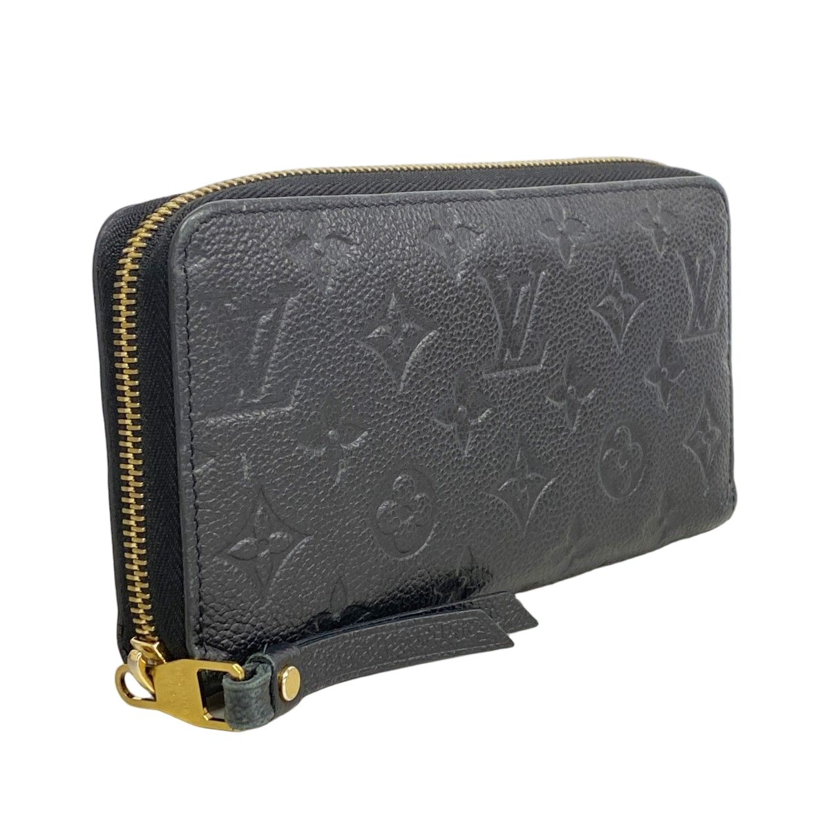Louis Vuitton Wallet Monogram Empreinte Zippy Noir — view 2