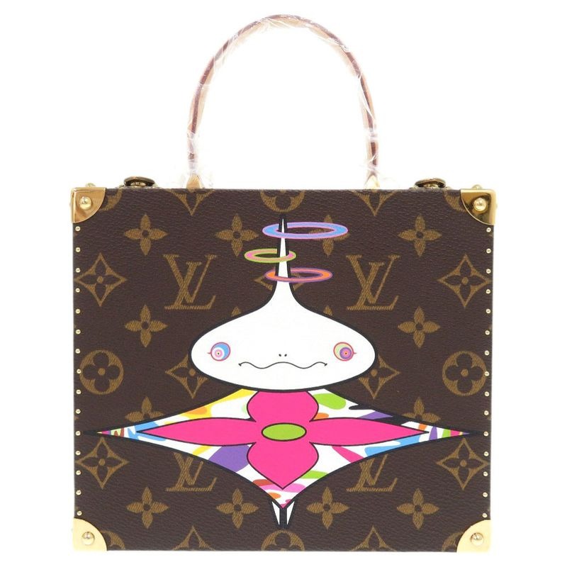 Louis Vuitton Onion Head Jewelry Box Monogram Handbag Takashi Murakami