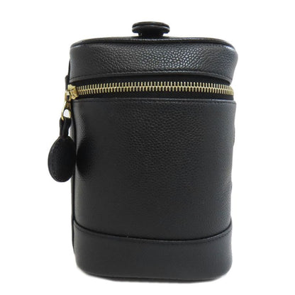 Chanel Vanity Gold Hardware Tote Bag Grained Calfskin Women's