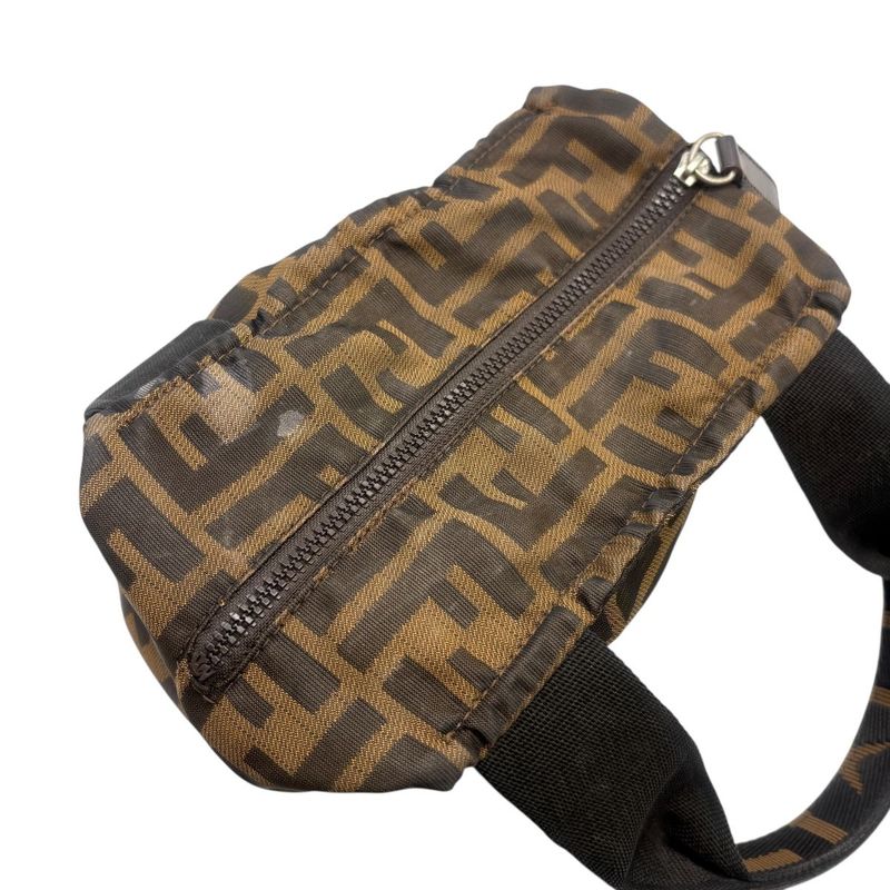 3406 Fendi Mini Handbag 2151-26541-009 Zucca Pattern Brown Second Hand