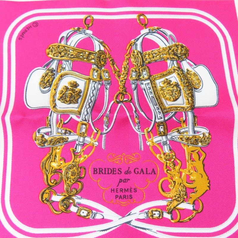 Hermes Carre Nano 20cm (7.87in) Brides De GALA Brides De GALA Ceremonial Maitre