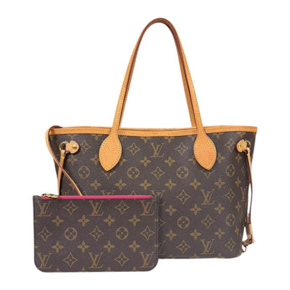 Louis Vuitton Neverfull PM Monogram Tote Bag Monogram Canvas M41245 Brown