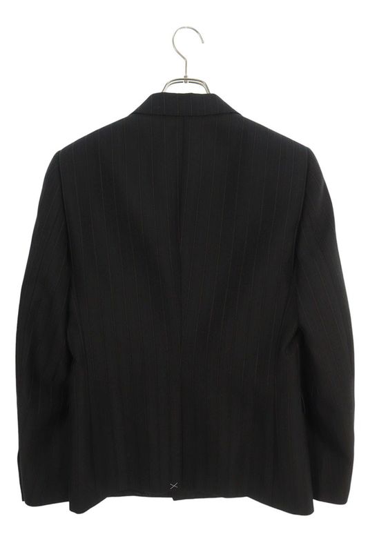 Celine 2v66p876x Striped Double Jacket Men's 46