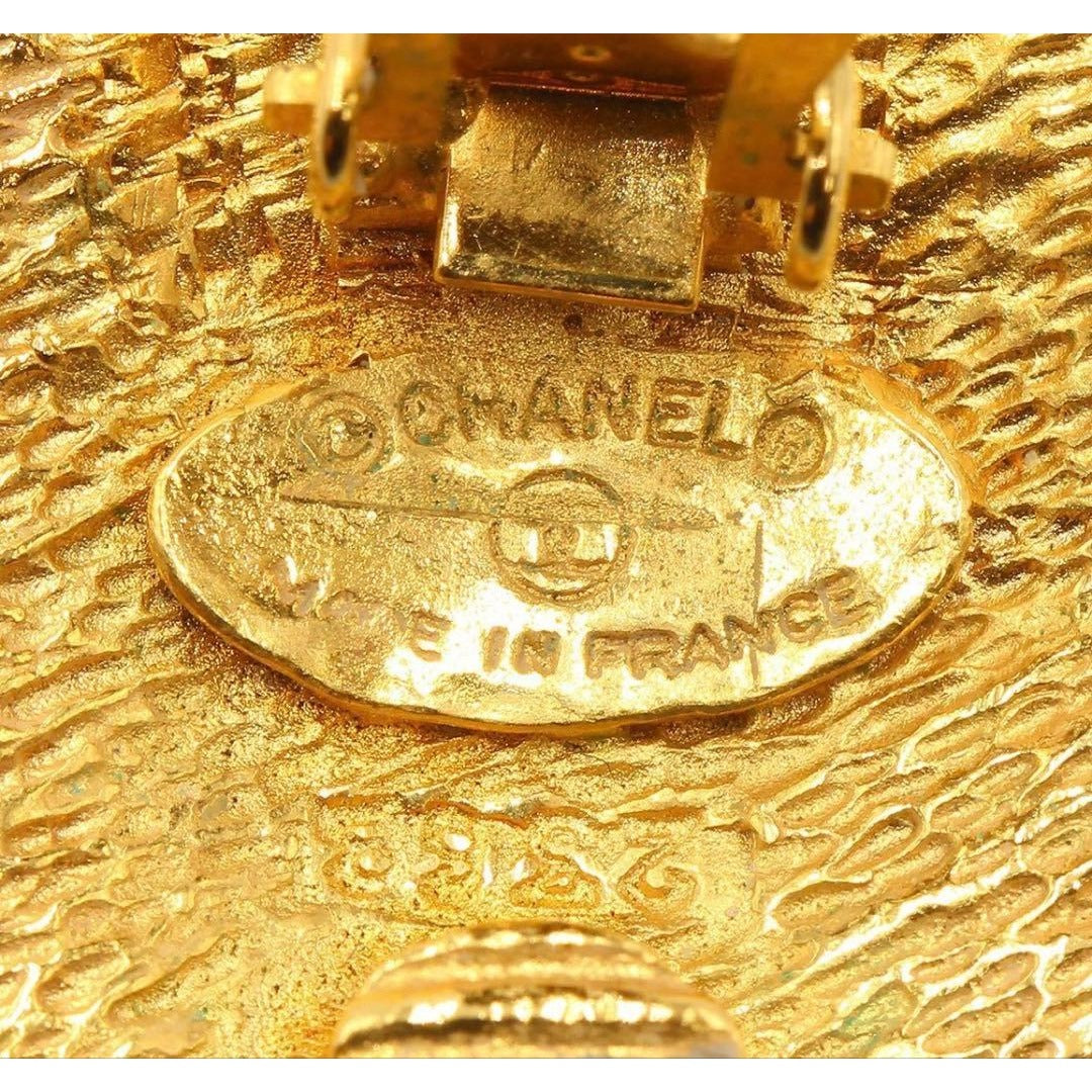 Chanel Logo Round Earrings — view 5