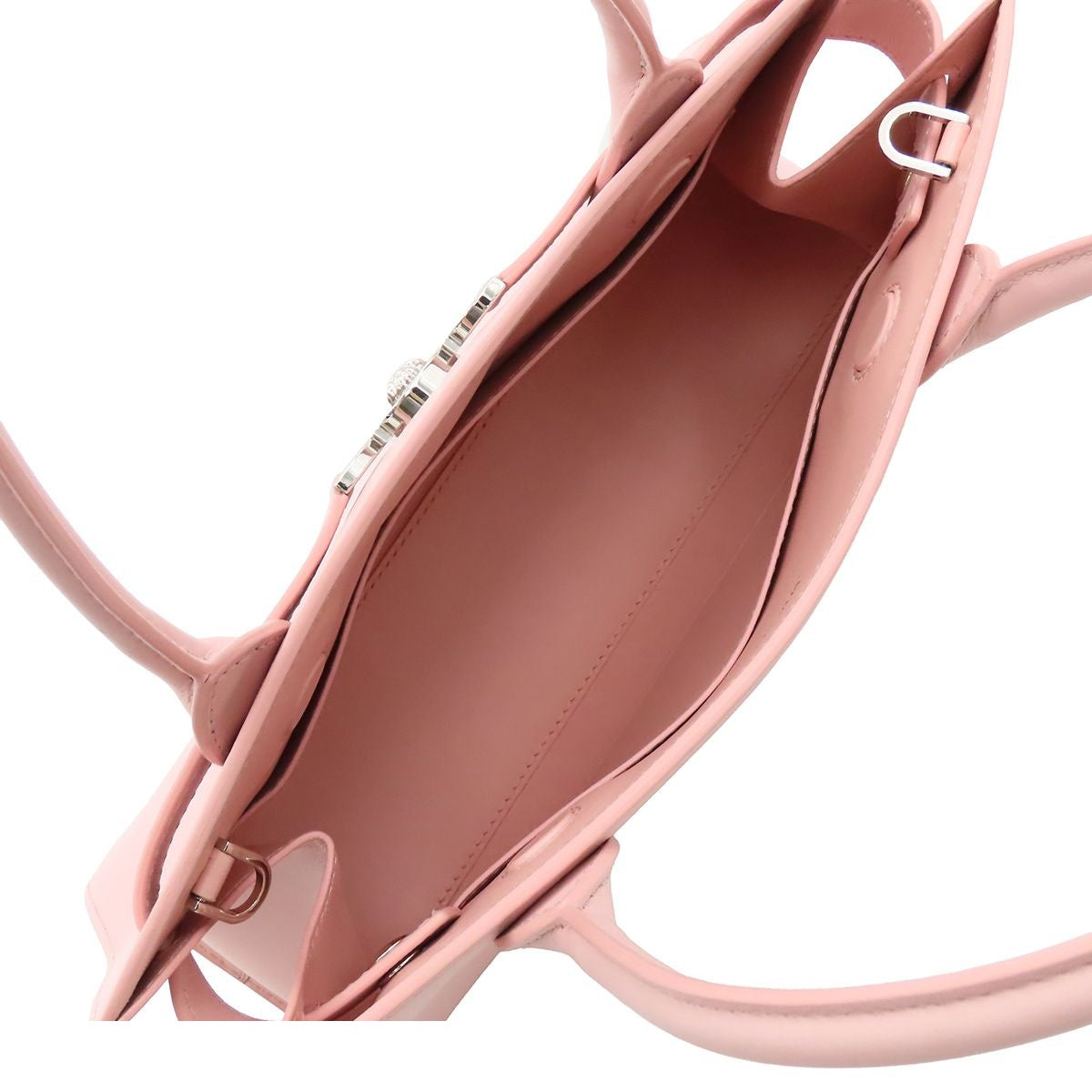 Versace Pink Calfskin 2-Way Shoulder Bag — view 5