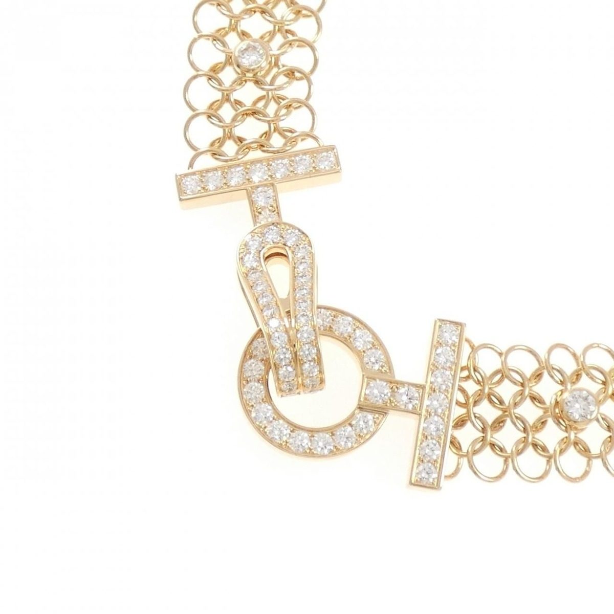 Cartier Diamond Necklace Pink — view 3