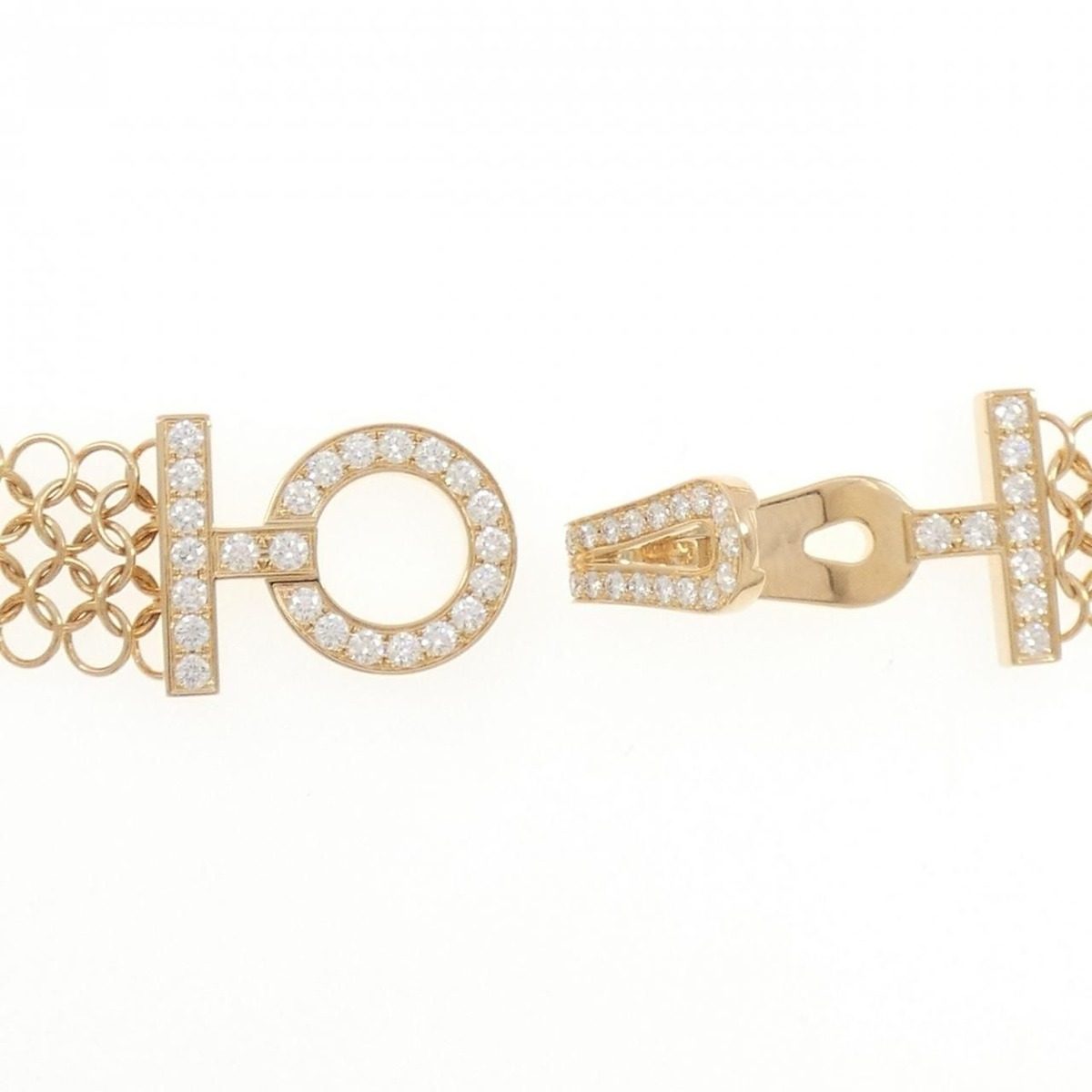 Cartier Diamond Necklace Pink — view 5