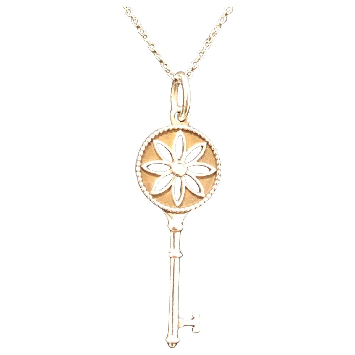 Tiffany & Co Tiffany Necklace Daisy Flower Silver925 46cm (18.11in)