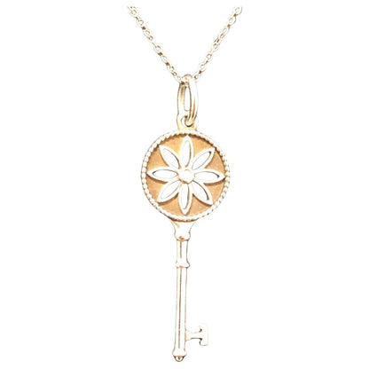 Tiffany & Co Tiffany Necklace Daisy Flower Silver925 46cm (18.11in)