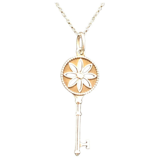 Tiffany & Co Tiffany Necklace Daisy Flower Silver925 46cm (18.11in)