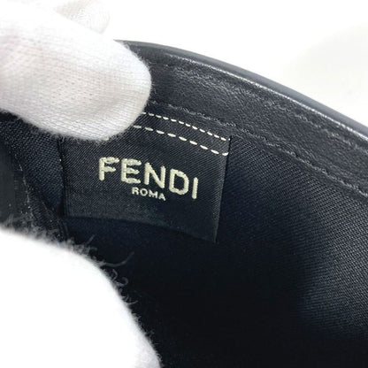 Fendi Bifold Wallet Bi-fold Wallet 7m0266 Leather Black