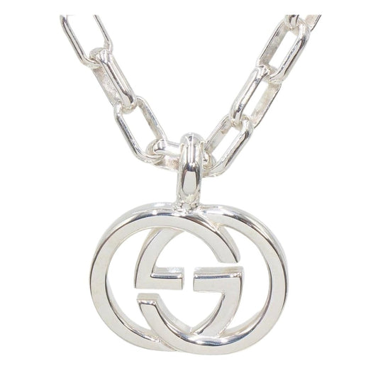 Gucci SV 925 Interlocking G Chain Necklace