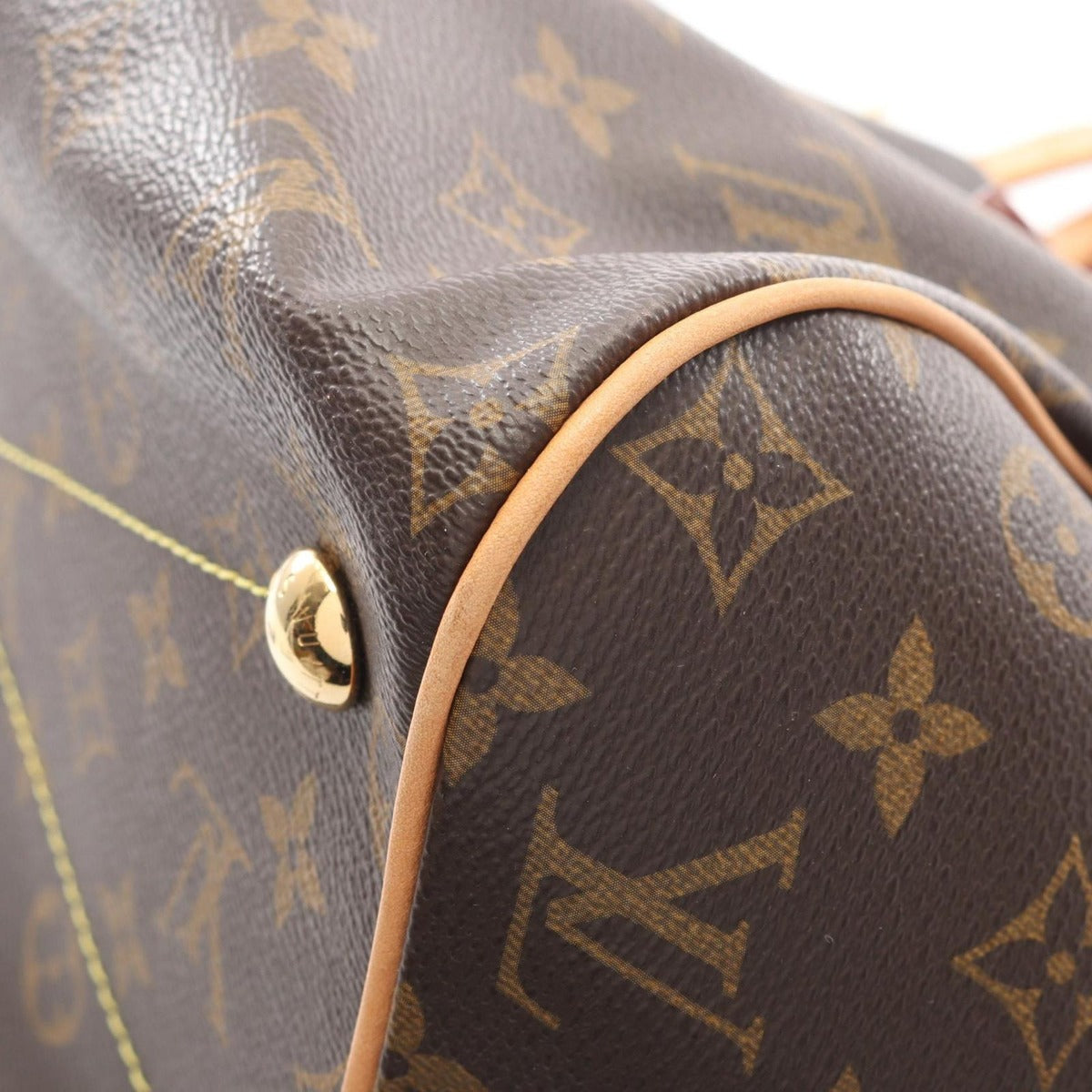 Louis Vuitton Handbag Tivoli GM Canvas Leather — view 6
