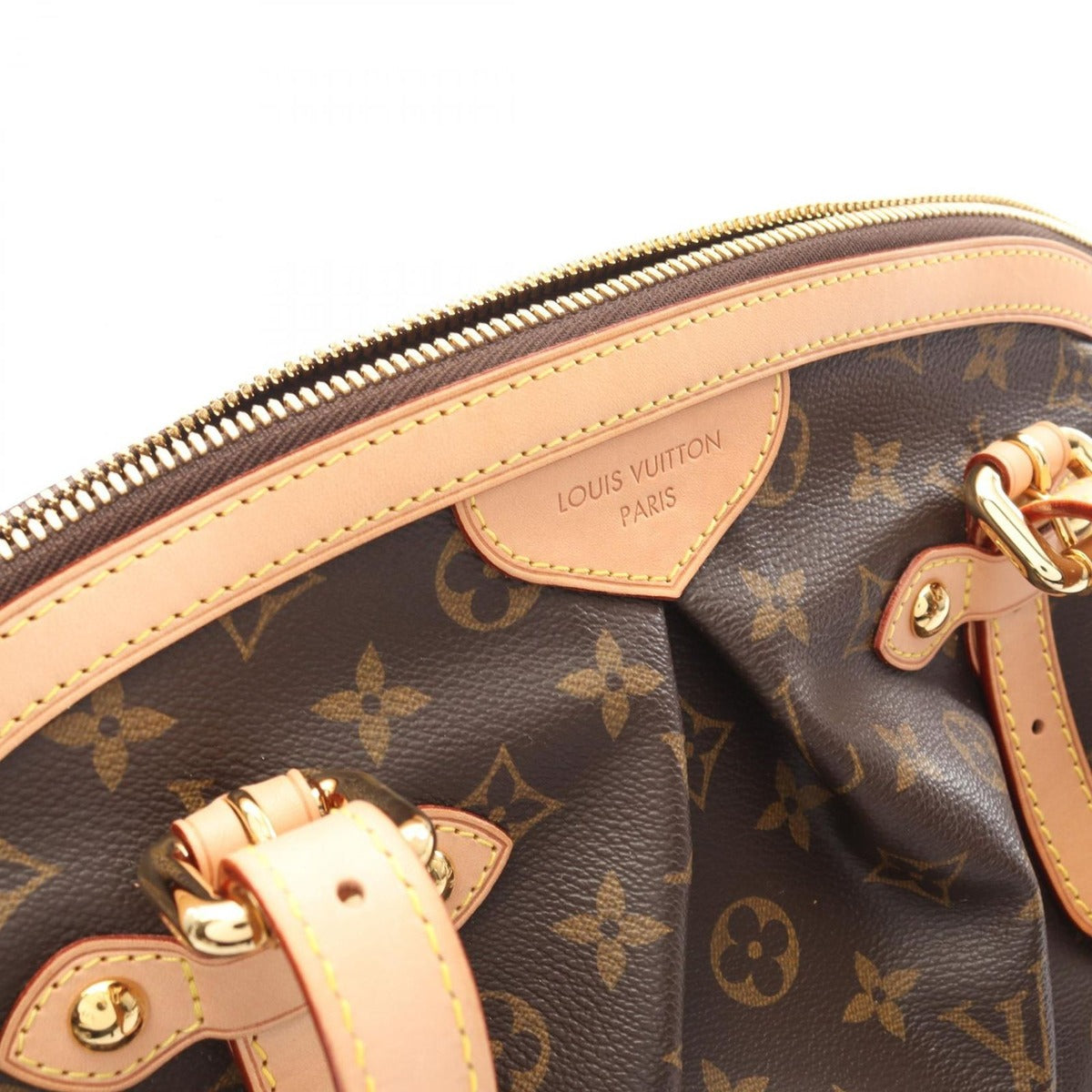 Louis Vuitton Handbag Tivoli GM Canvas Leather — view 8