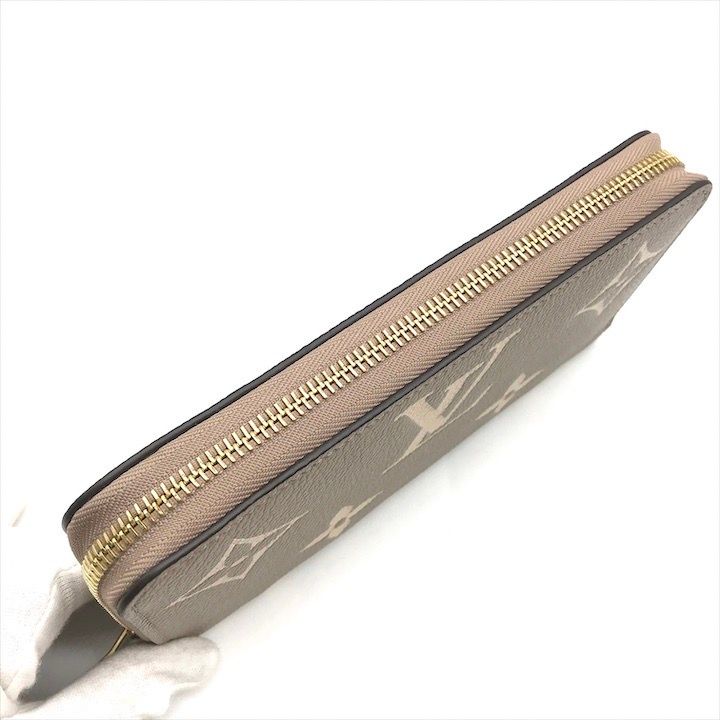 Louis Vuitton Empreinte Zippy Wallet Beige