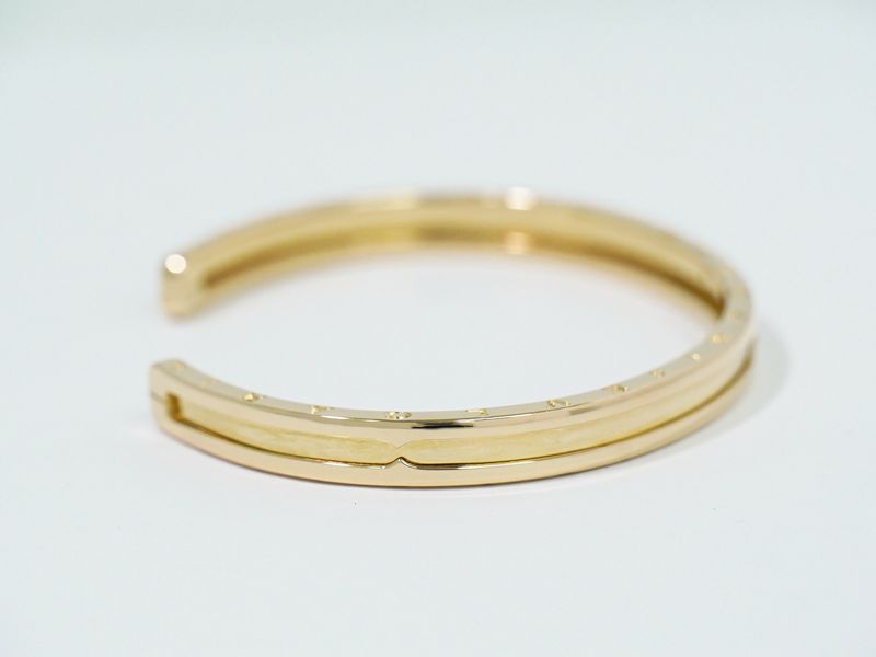 Authentic Bulgari Bvlgari B-zero1 750 PG Bangle Pink Gold Accessories Jewelry