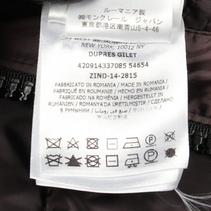Moncler Down Vest Dupres Black — view 5