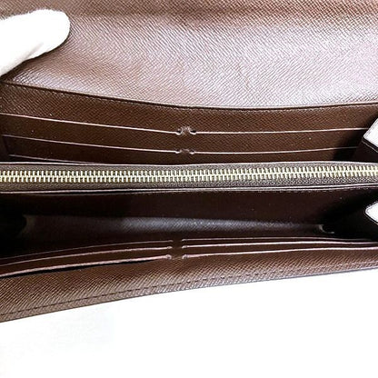 Louis Vuitton Damier Portefeuille Sarah N63209 Long Wallet Unisex