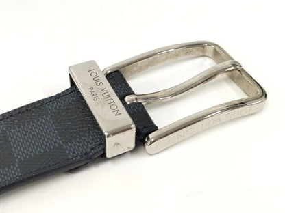 Louis Vuitton Santure Pont Neuf Damier Cobalt Belt M6067v