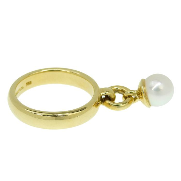 Tiffany & Co Tiffany & Co Doornock Pearl Ring 18K Yellow Gold 750 Yellow Gold