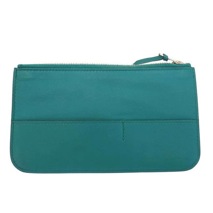 Hermes Engraved a Dogon GM Blue Paon Swift Long Wallet Blue Tone GM