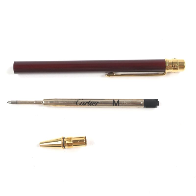  Cartier Santos De Cartier Ballpoint Pen Twist Closure With