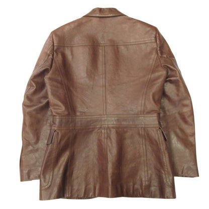 Gucci by Tom Ford Tom Ford Period Leather Tailored Jacket Cow Leather Archival