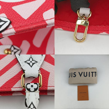 Louis Vuitton On The Go GM White And Rouge Monogram Giant M45356 Fn2260