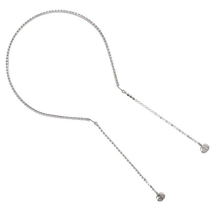 Gucci Catsuit GG Metal And Rhinestone Silver Ladies Other Accessories