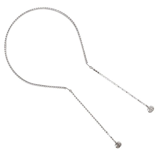 Gucci Catsuit GG Metal And Rhinestone Silver Ladies Other Accessories