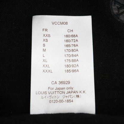 Louis Vuitton Cardigan Rm172q KC7 Han42w Cashmere Black Men's Knit