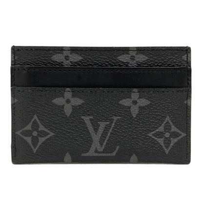 Louis Vuitton Card Holder Double Case Monogram Eclipse
