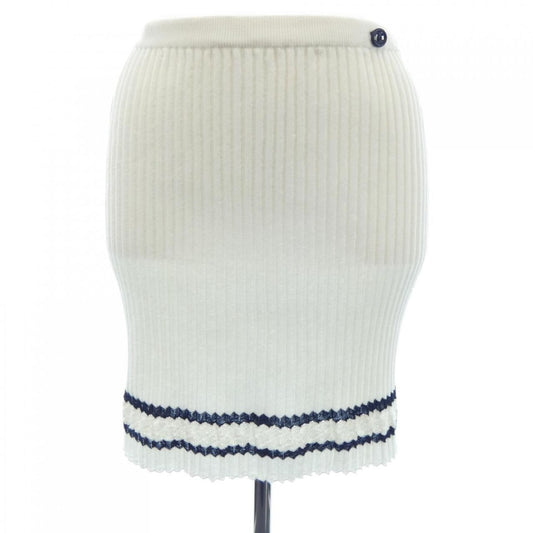 Chanel Skirt White 36 Translucency