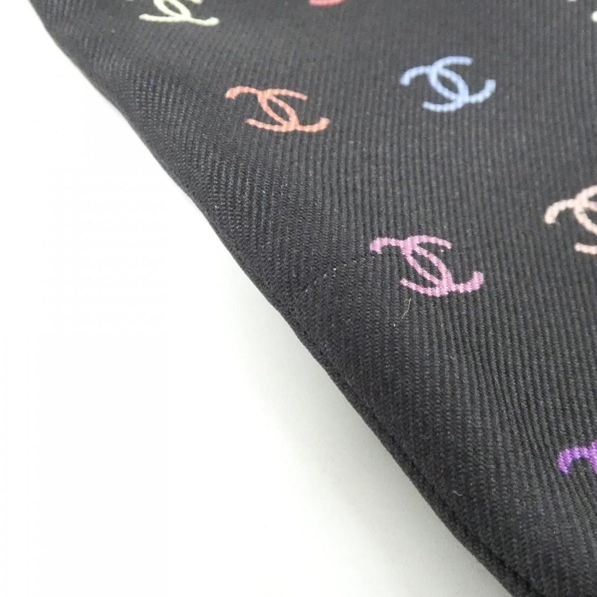 Chanel Hair Band Hair Accessories Black — view 3