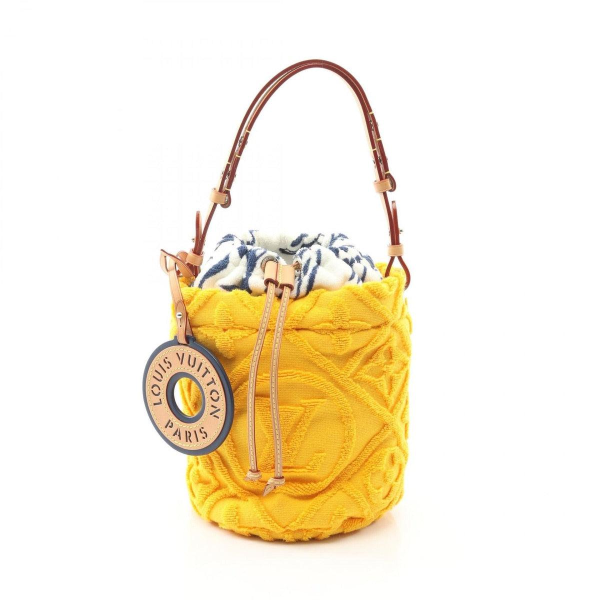 Louis Vuitton Shoulder Bag LV Vacation by the Pool Bucket Mango Leather