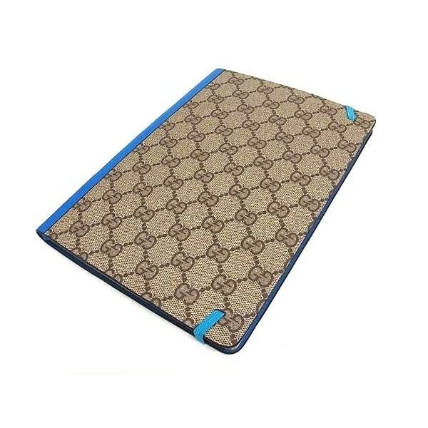 Gucci Disney Collaboration Donald Duck GG Supreme Pattern Leather Notebook — view 2