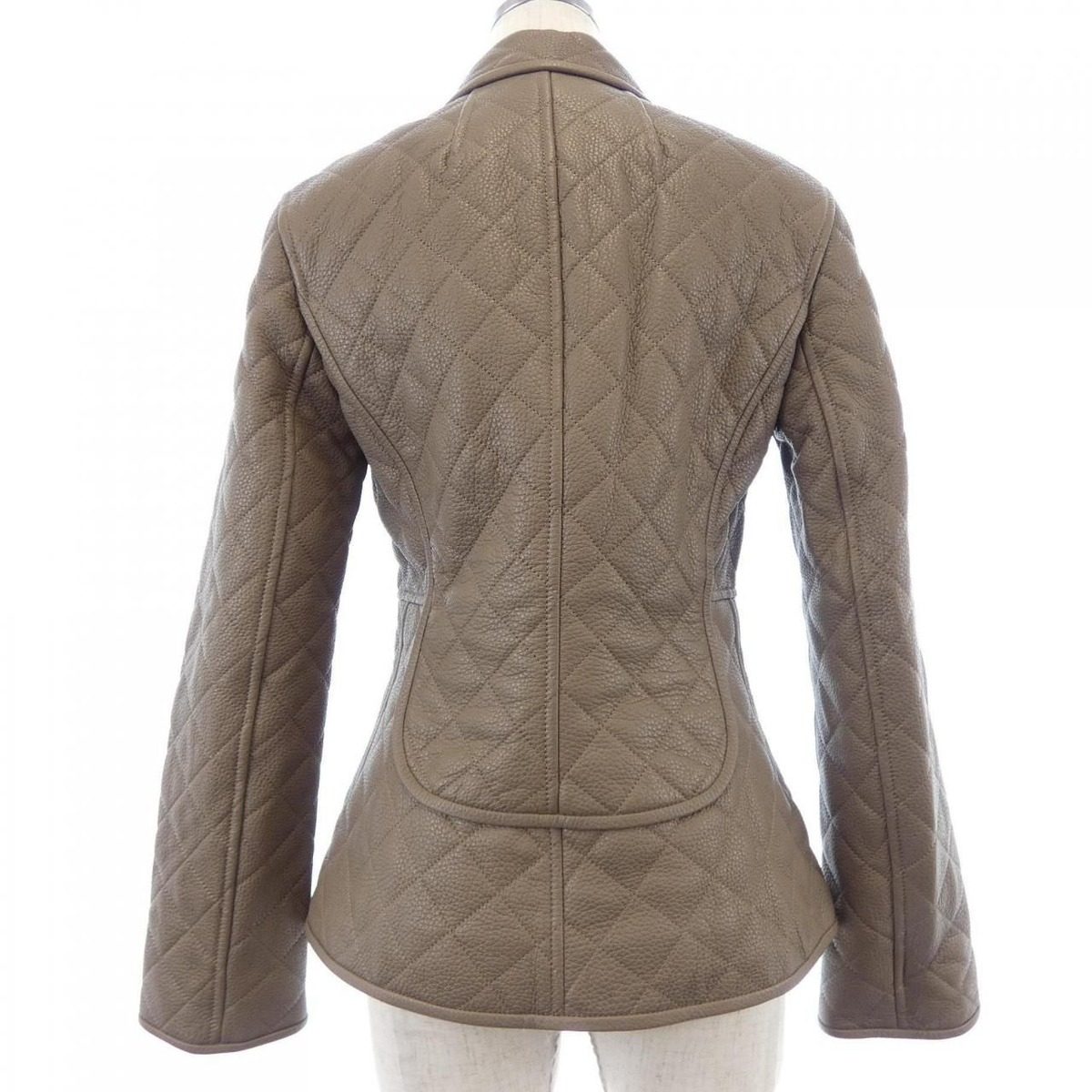 Hermes Clou de Selle Leather Jacket — view 2