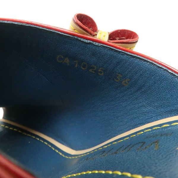 Louis Vuitton Monogram Denim Wedge Sole Sandals 36 Espadrilles Louis Vuitton