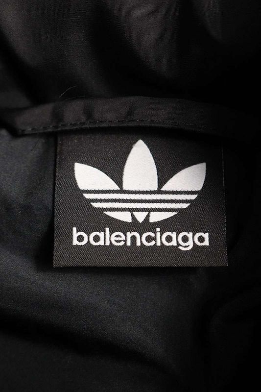 Balenciaga X Adidas 23SS 714897 Tno19 3 Line Oversize Down Jacket Men 48