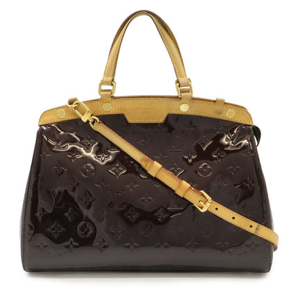 Louis Vuitton Monogram Vernis MM Tote 2-Way Shoulder Bag Enamel