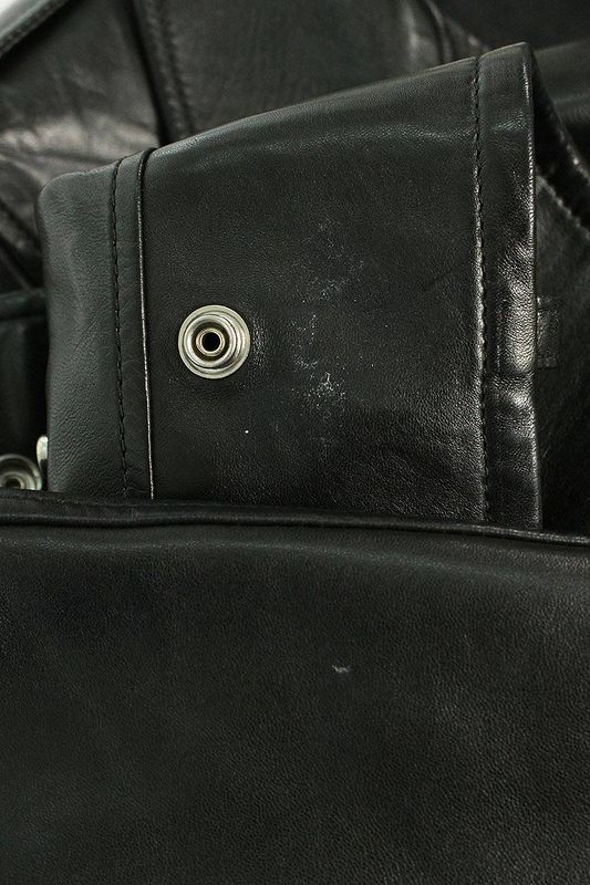 Saint Laurent Paris L01 361841 Y5ha1 Classic Motorcycle Rider Scuff The Jacket