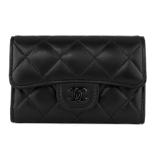 Chanel Card Case Black