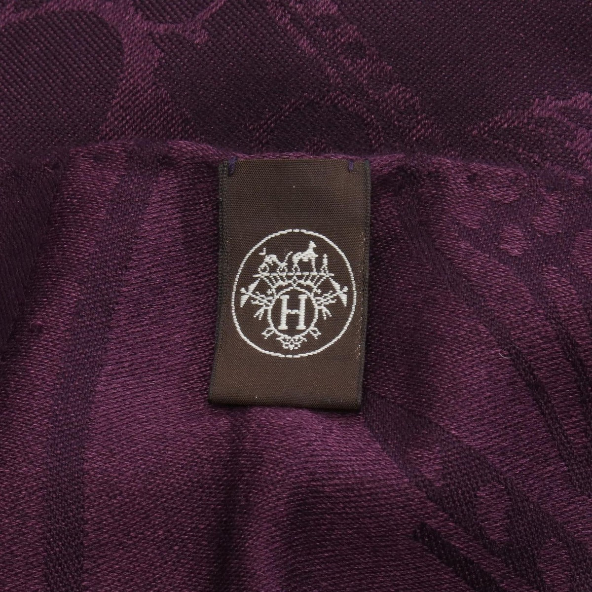 Hermes Shawl New Libris Silk B — view 2