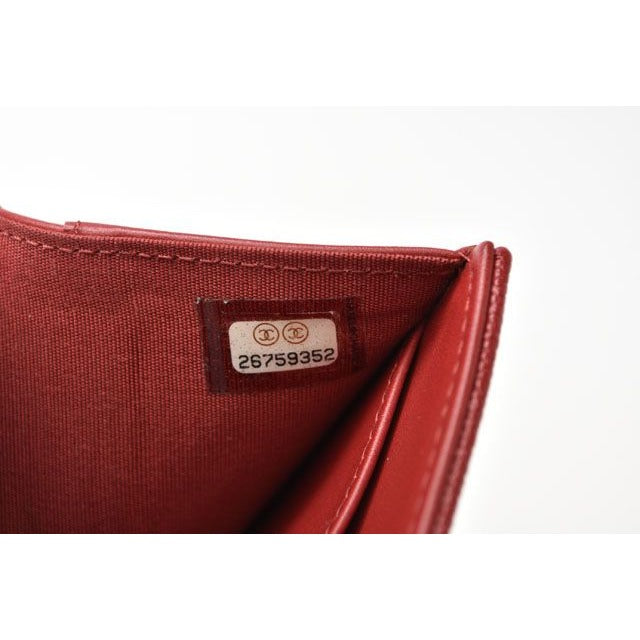 Chanel Mini Wallet Trifold Caviar Leather Dahl Cles — view 5